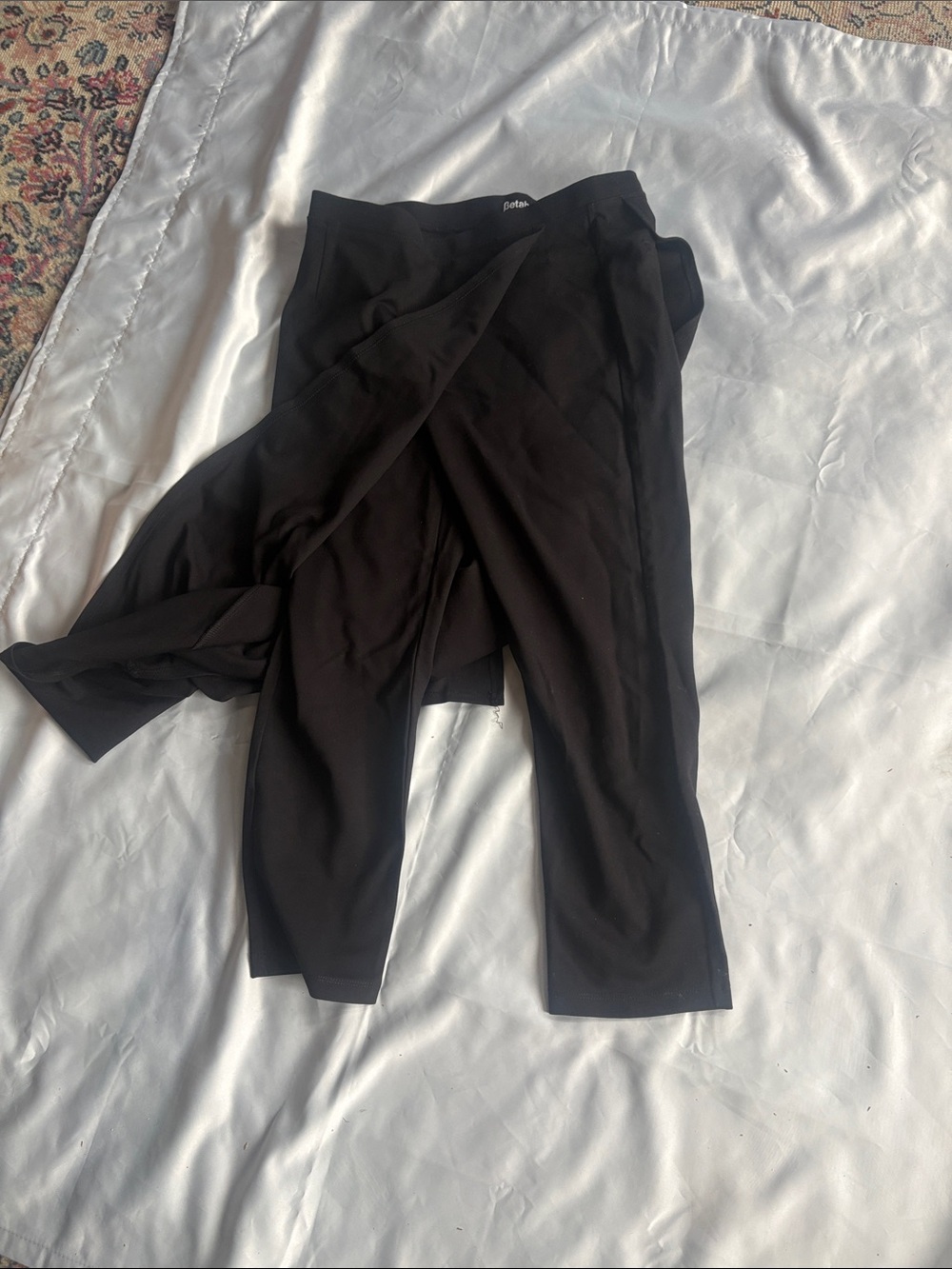 Betabrand Black sassiest sassy skirt